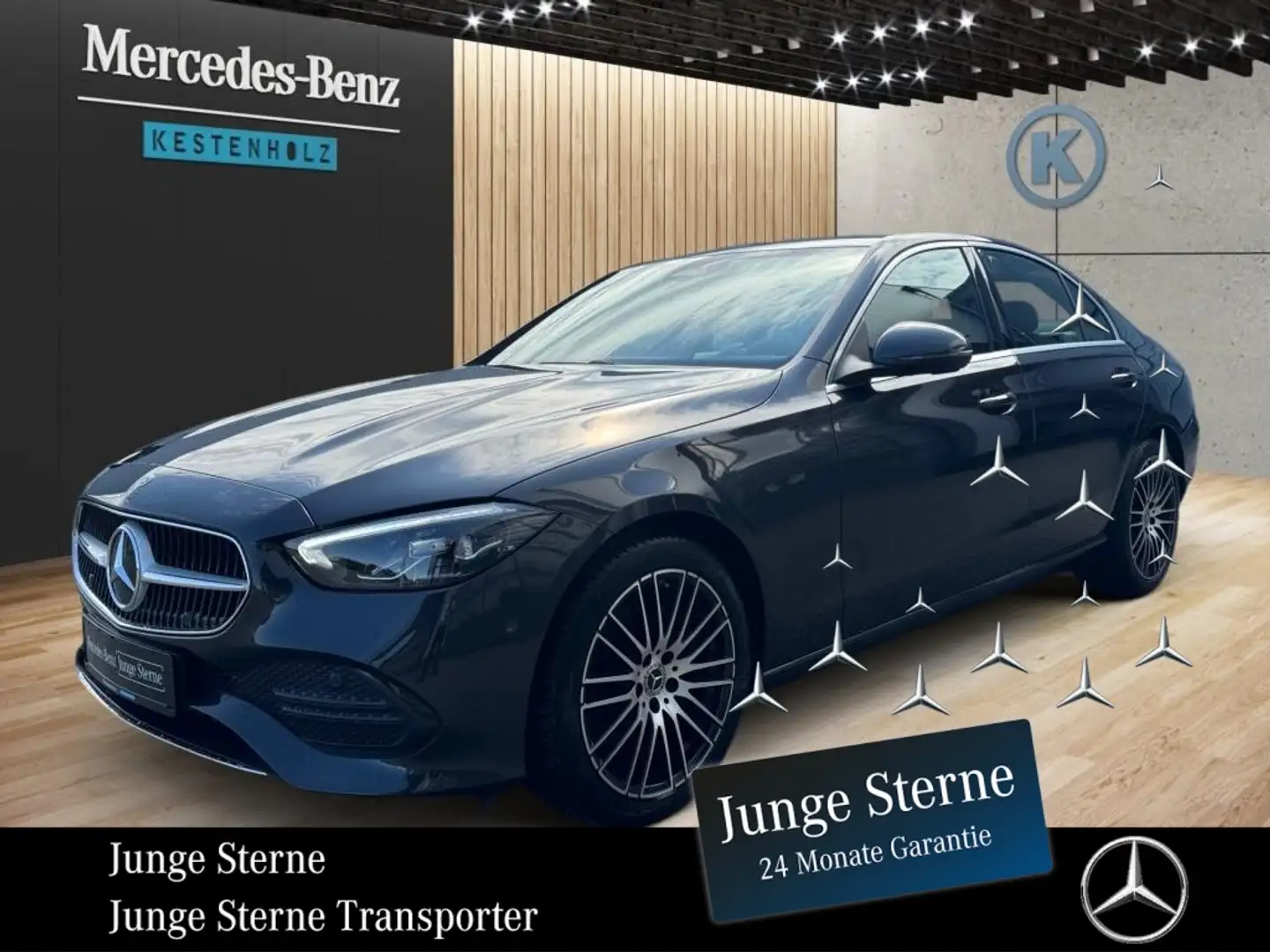 Mercedes-Benz C 220 d 4MATIC *AVANTGARDE*MEMO*AHK*SHZ*KAM*NAV* Grau - 1