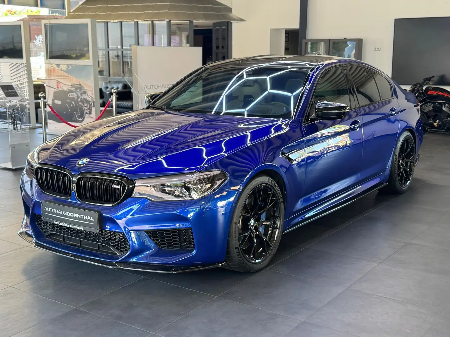 BMW M5 LIMOUSINE/CARBON/MEMORY/HUD Bleu - 1