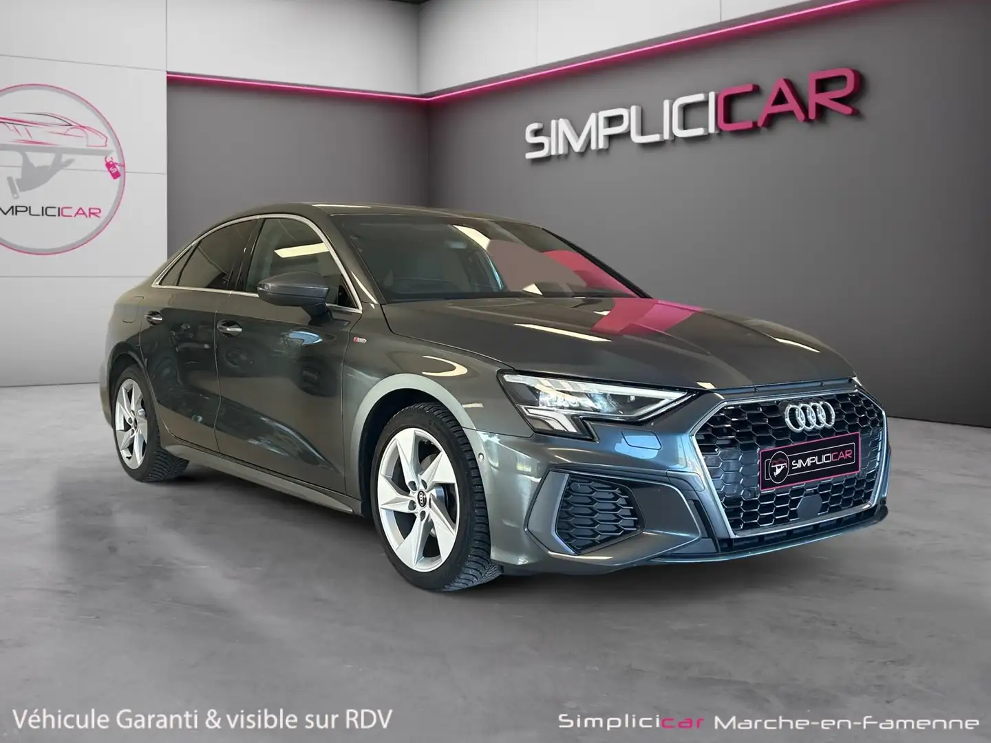 Audi A3 A3 30 TDi S line S tronic Grijs - 1
