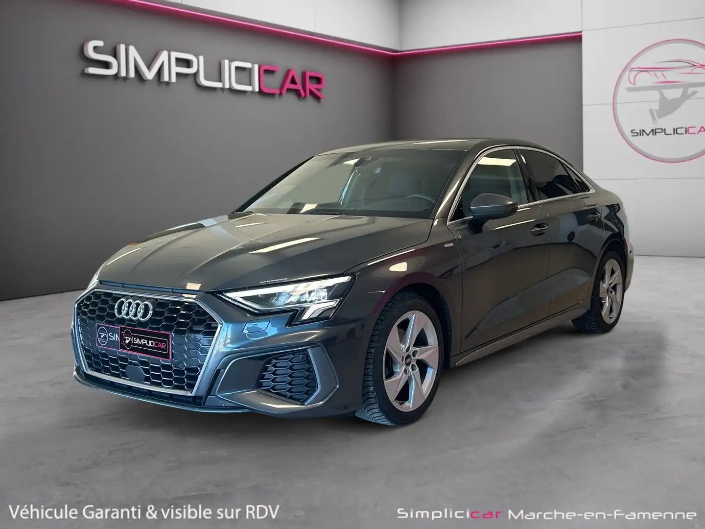 Audi A3 A3 30 TDi S line S tronic Grijs - 2