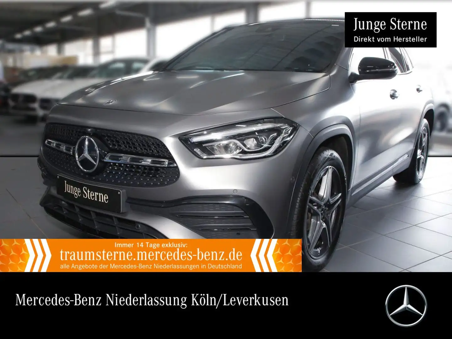 Mercedes-Benz GLA 250 e AMG+NIGHT+PANO+AHK+LED+TOTW+KEYLESS+8G Gris - 1