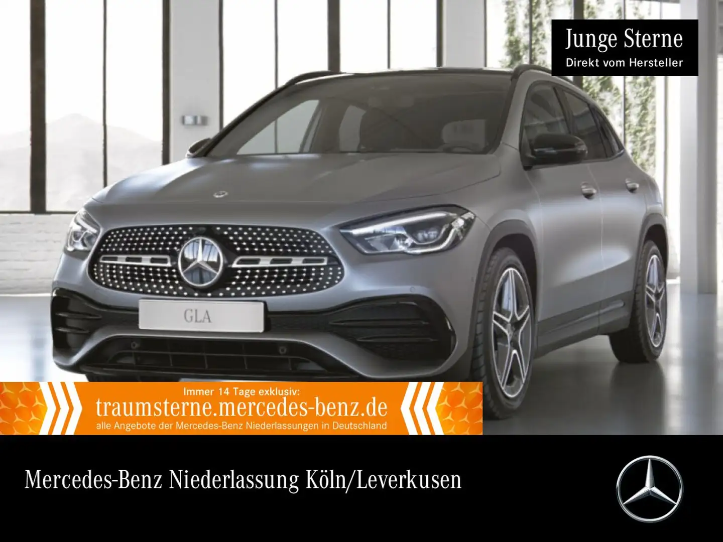 Mercedes-Benz GLA 250 e AMG+NIGHT+PANO+AHK+LED+TOTW+KEYLESS+8G Grau - 1
