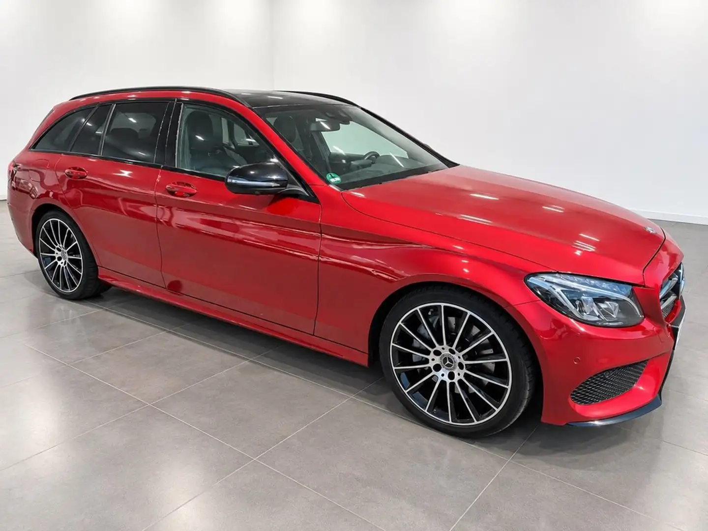 Mercedes-Benz C 250 Estate 250CDI BE Elegance 4M Aut. Rojo - 2