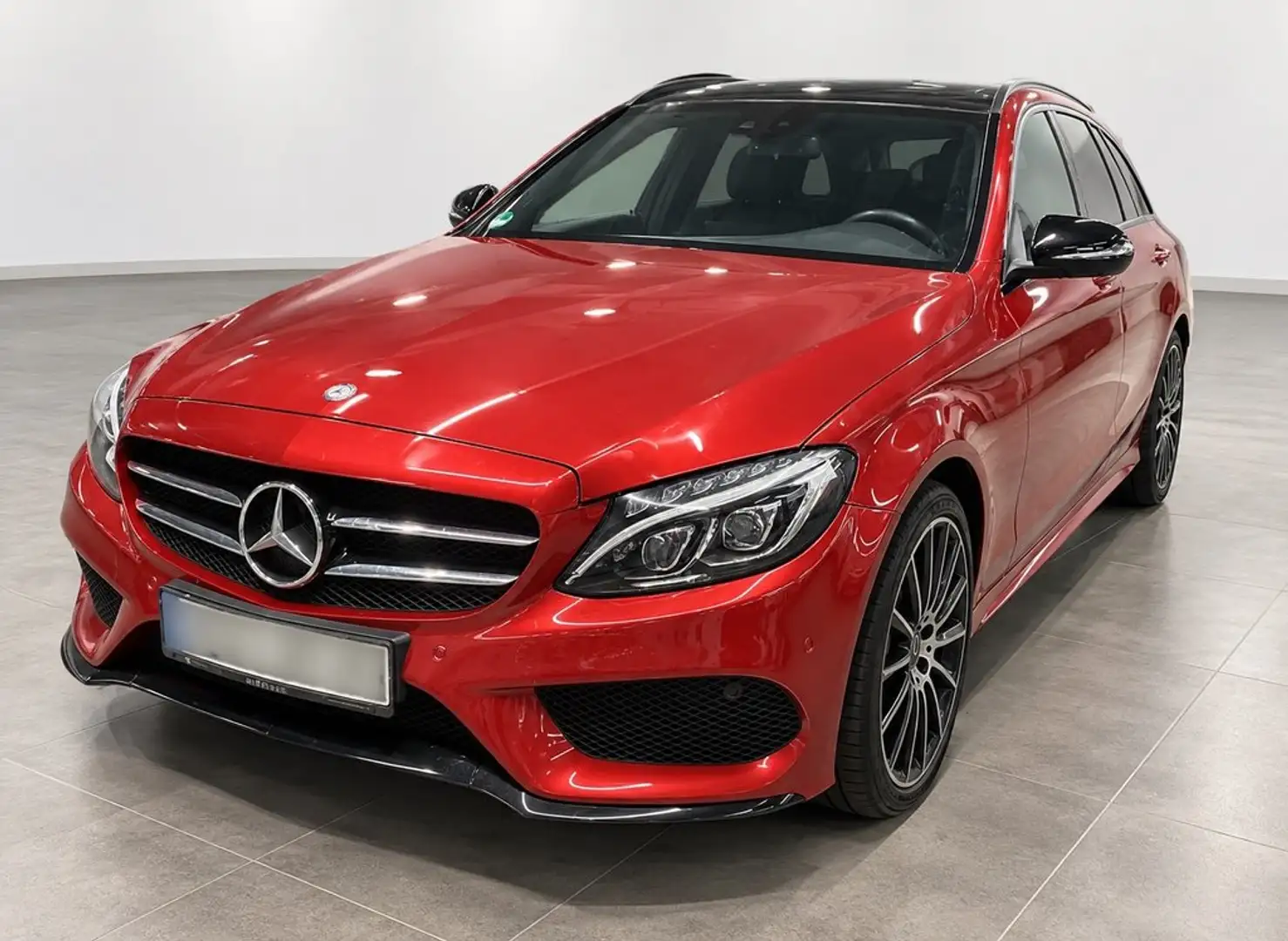 Mercedes-Benz C 250 Estate 250CDI BE Elegance 4M Aut. Rojo - 1