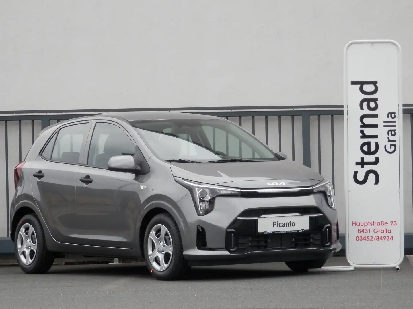 Kia Picanto 1,0 GDI Titan Grau - 1