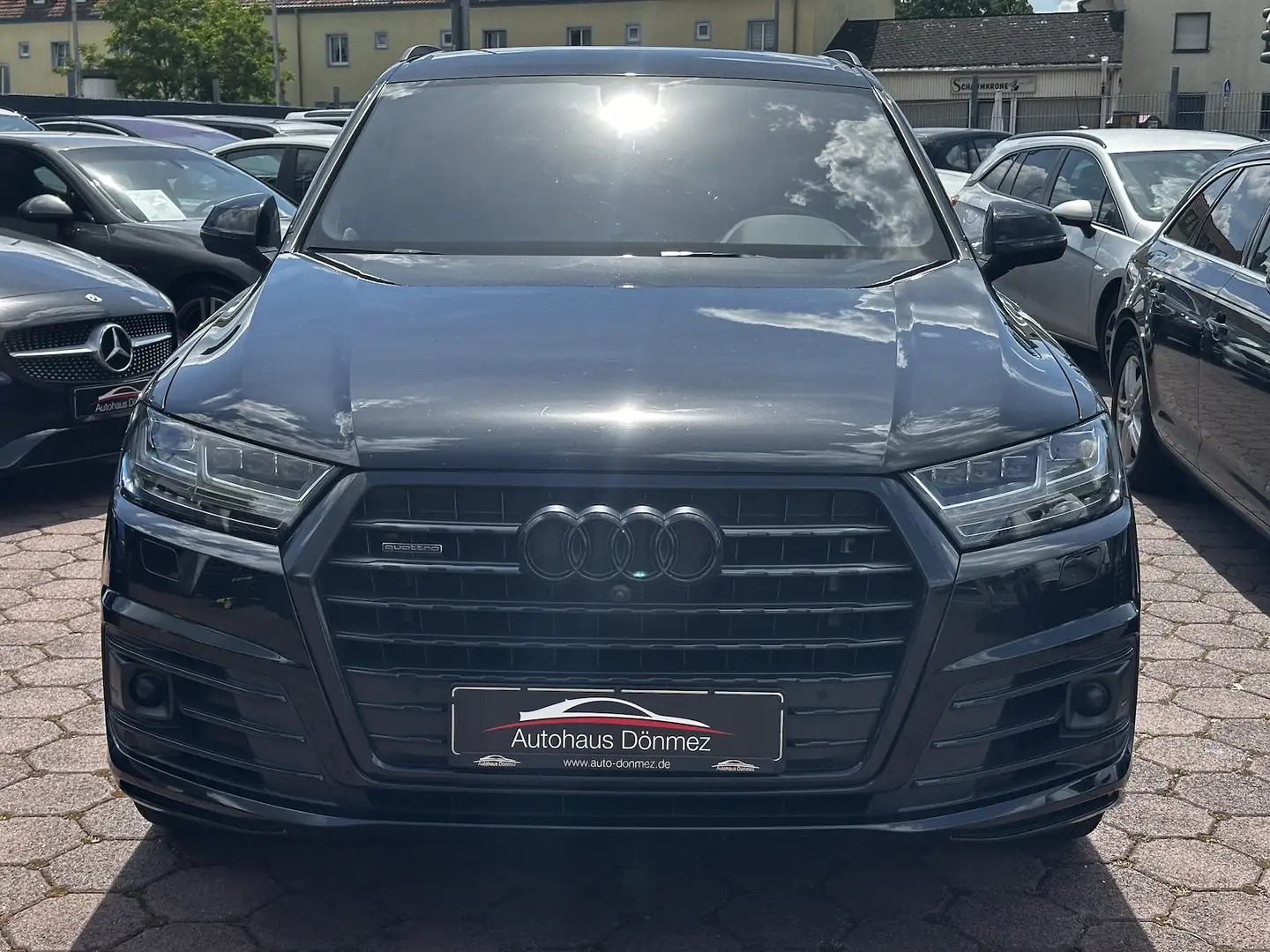 Audi Q7 50 TDI quattro S LINE ACC BLACK PACK MATRIX Negro - 2