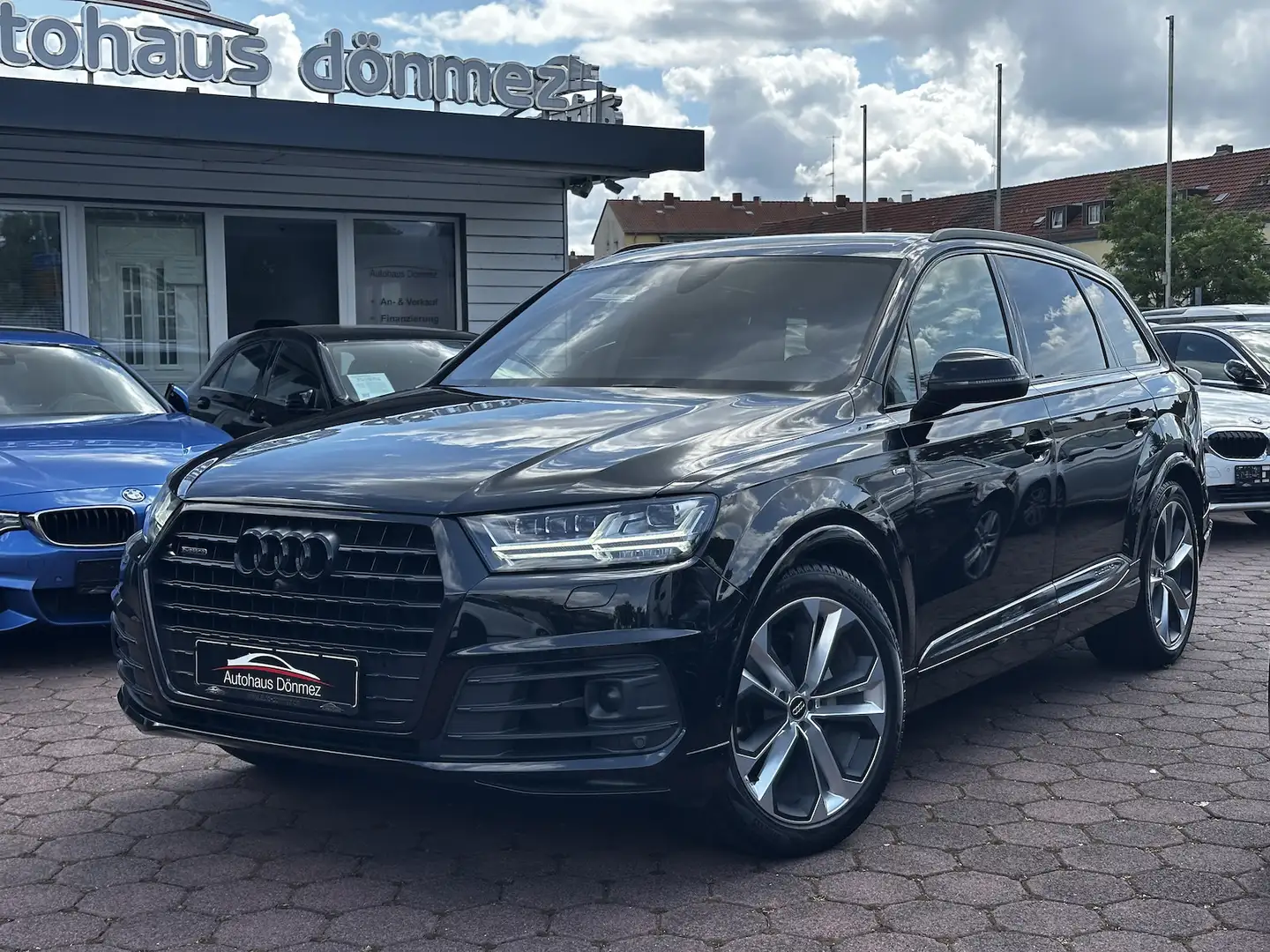 Audi Q7 50 TDI quattro S LINE ACC BLACK PACK MATRIX Negro - 1