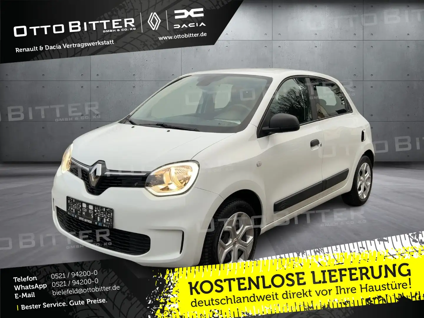 Renault Twingo LIFE SCe65 Start & Stop GANZJAHRESREIFEN Blanco - 1