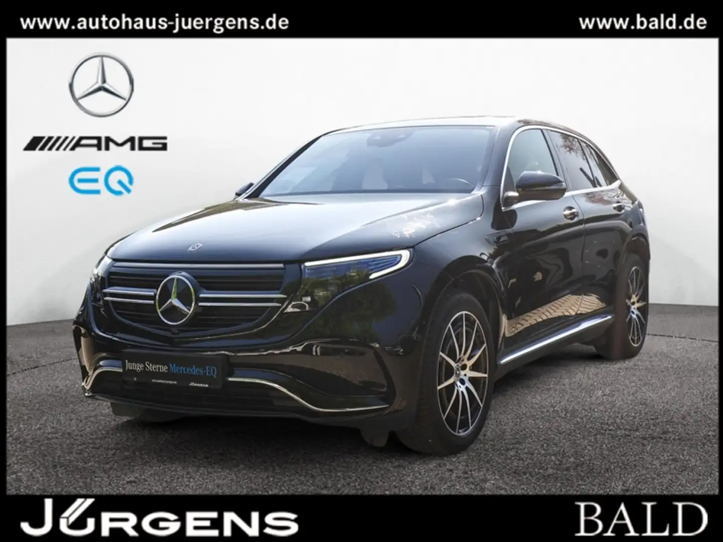 Mercedes-Benz EQC 400 4M AMG-Sport/ILS/Cam/SHD/AHK/Totw/20' Black - 2
