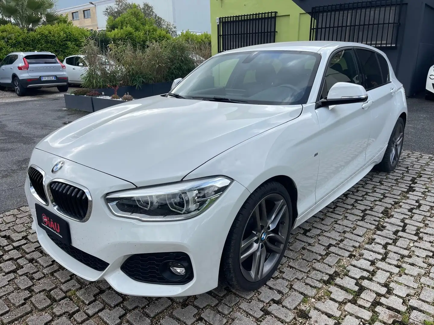 BMW 118 118d Msport 5p auto Bianco - 1