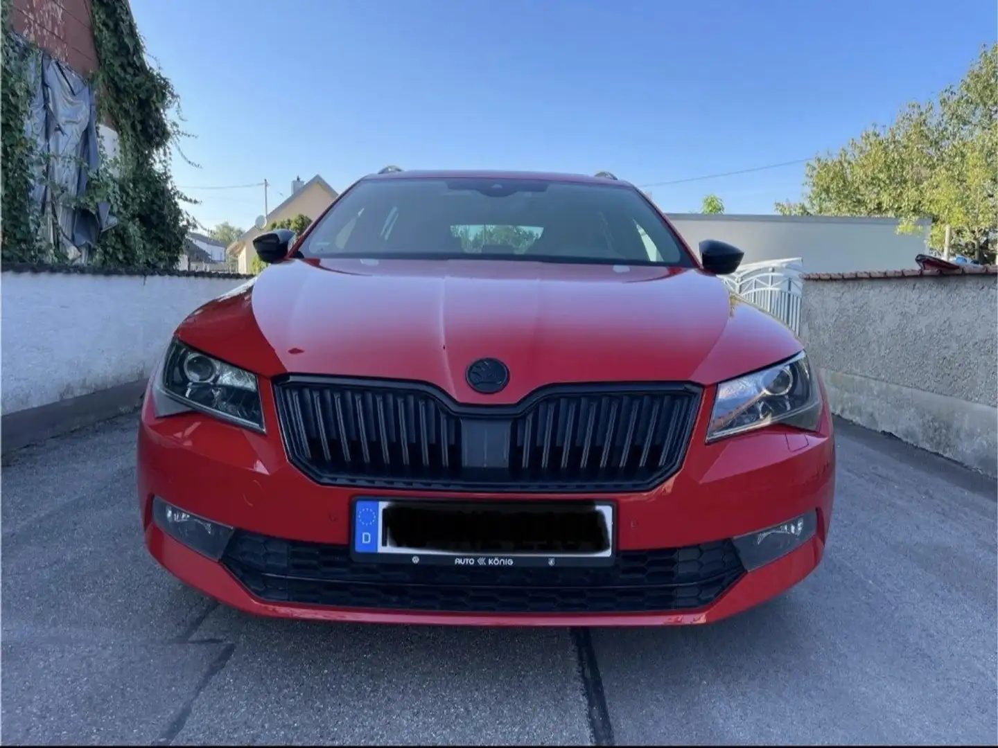 Skoda Superb Sportline 4x4 Czerwony - 2