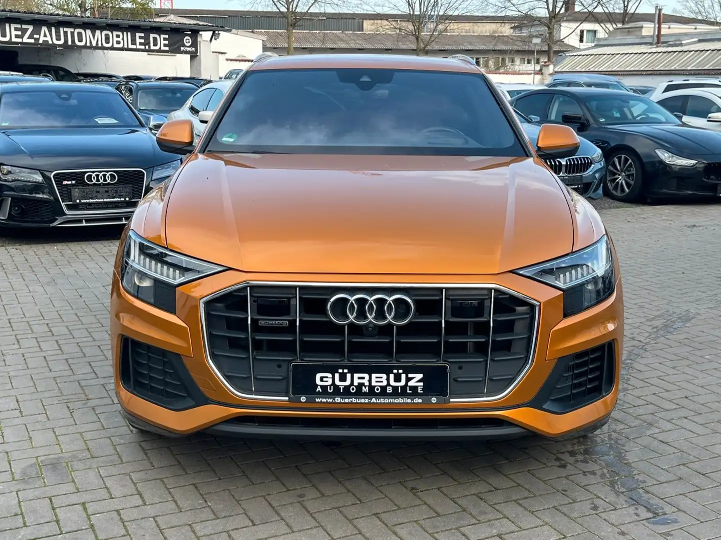 Audi Q8 50 TDI quattro Individual*Matrix*22"*Stdhz* Pomarańczowy - 2