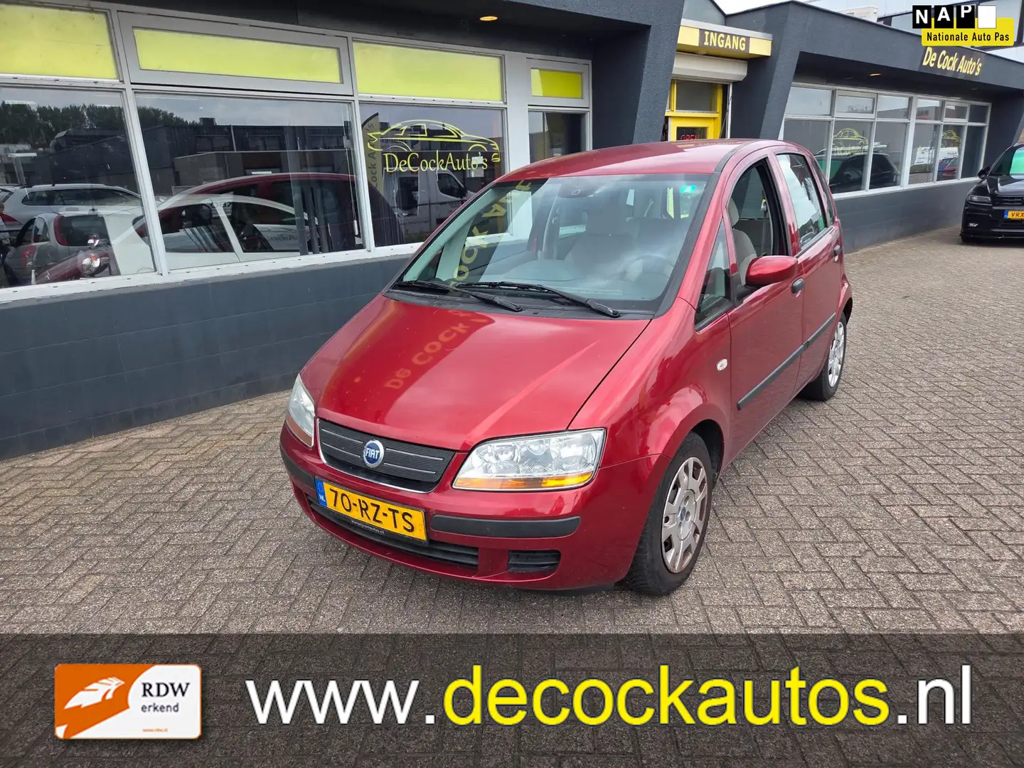 Fiat Idea 1.4-16V Active Plus/AIRCO crvena - 1