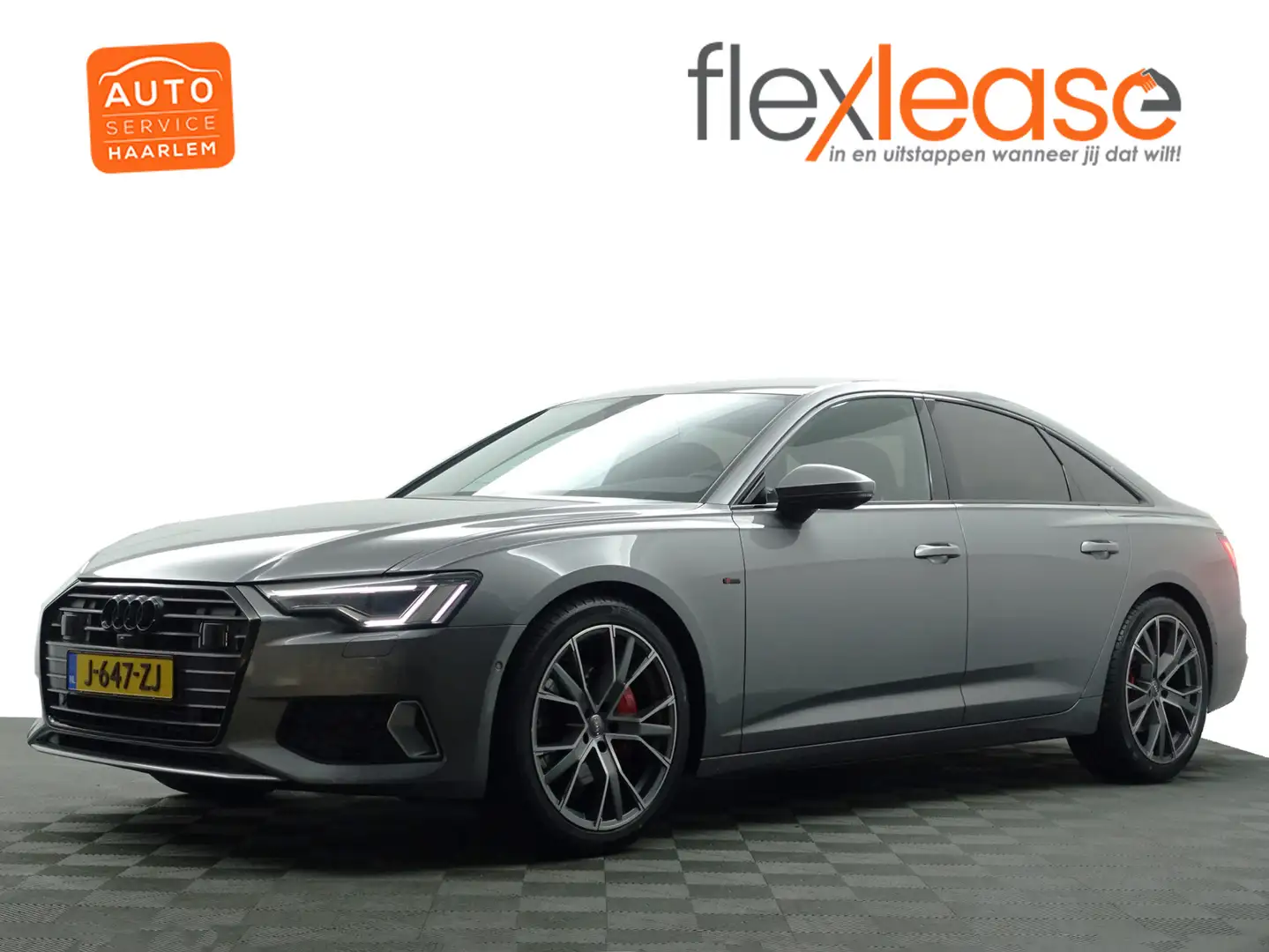 Audi A6 Limousine 45 TFSI S Line Black Optic Aut- Xenon Le Grijs - 1