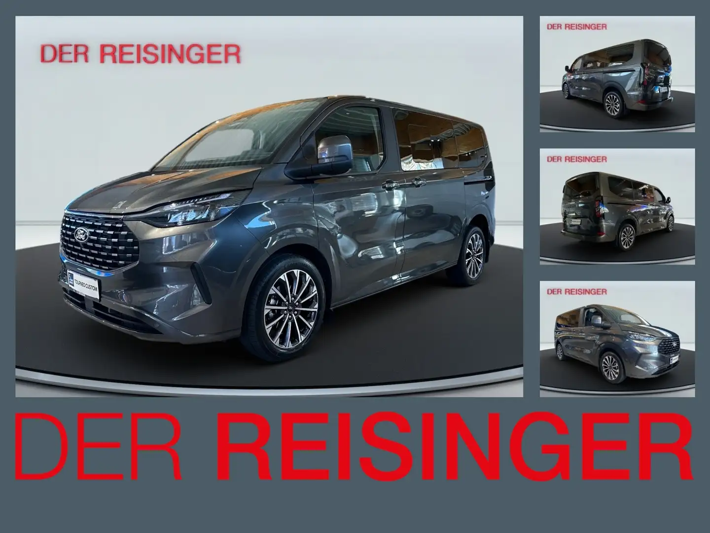 Ford Tourneo Custom Allrad Titanium Automatik Grau - 1