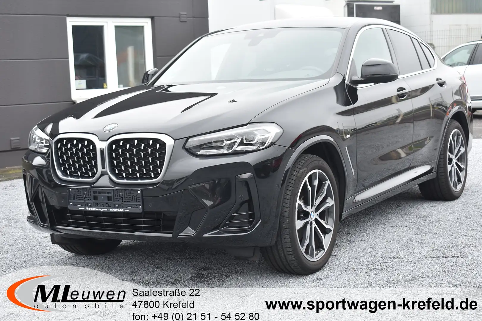BMW X4 xDrive 20 i M Sport *LEDER*NAVI*20"*PDC*CAM*SHZG* Noir - 1