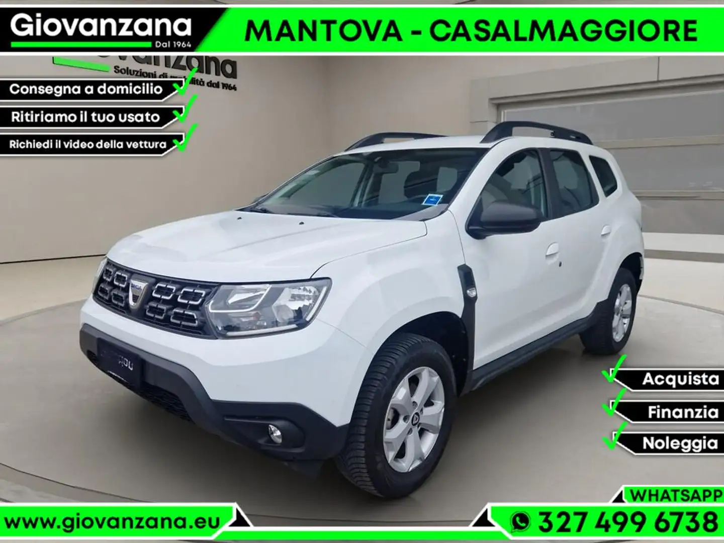 Dacia Duster 1.0 tce Comfort GPL 4x2 100cv NEOPATENTATI Bianco - 1