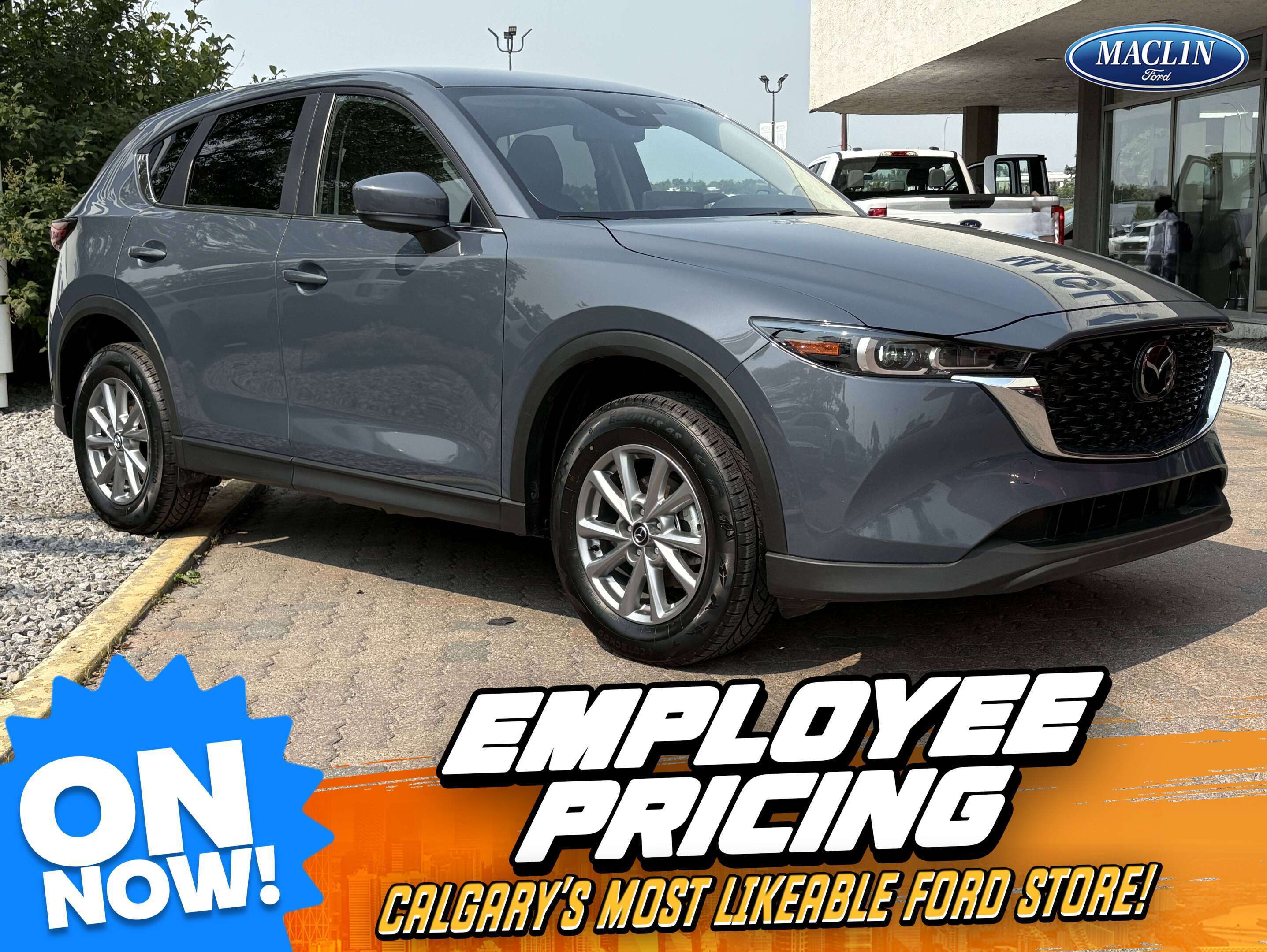 Gray 2025 Mazda CX-5 SUV / Crossover 6-Speed Automatic