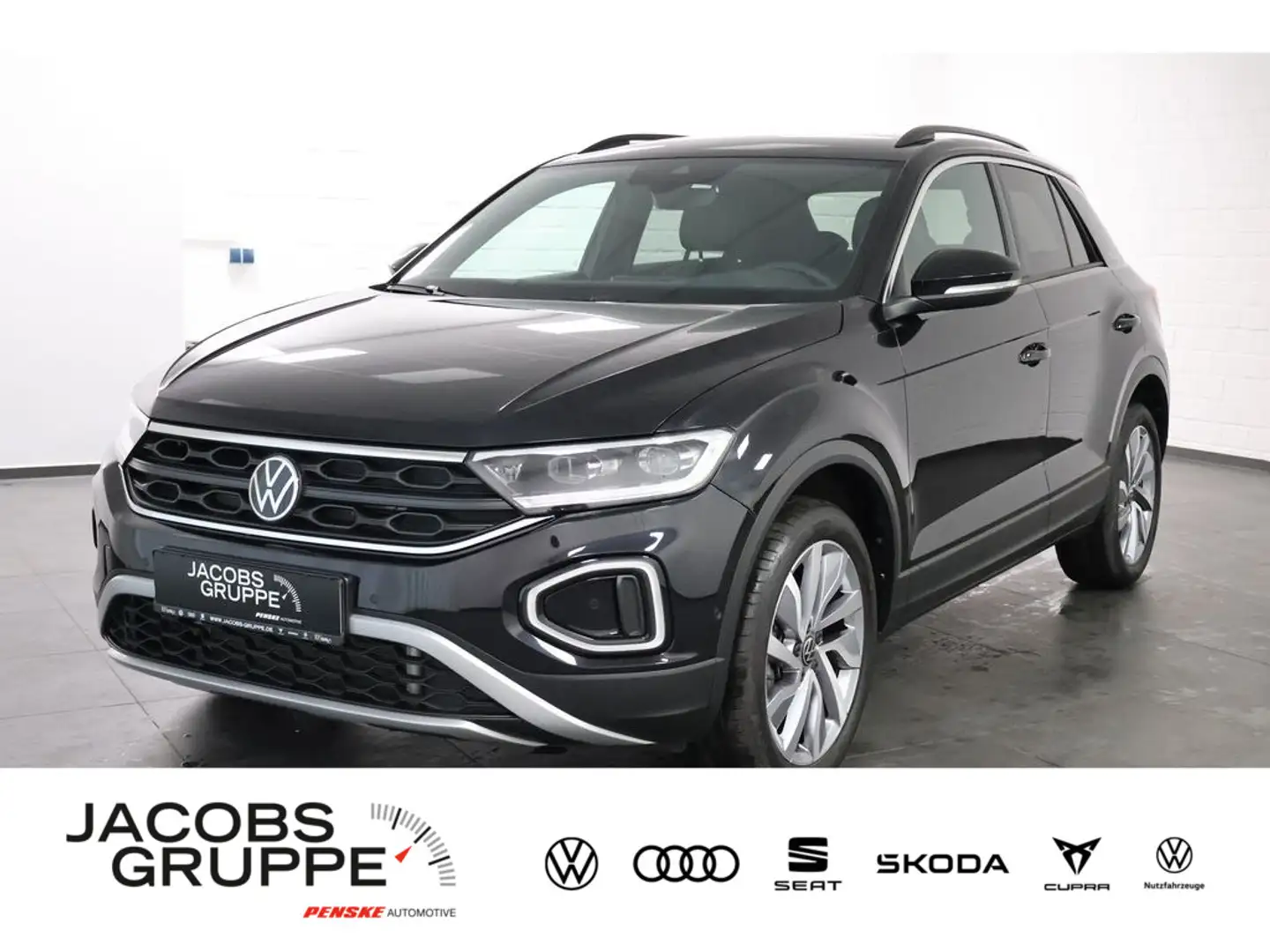 Volkswagen T-Roc 1.5 TSI Goal DSG,Navi,LED,RFK Schwarz - 1
