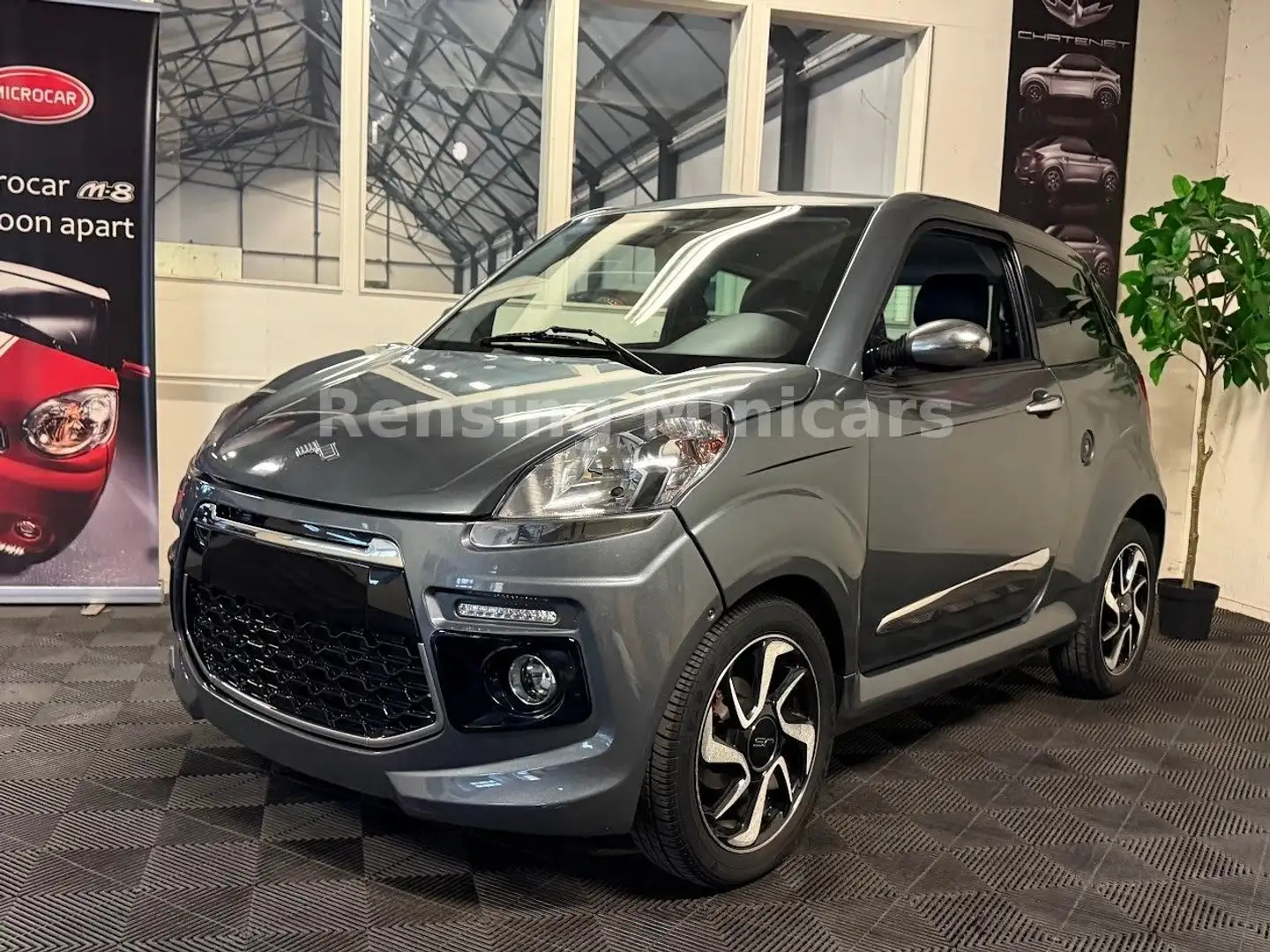 Ligier JS 50 LONG JS50 Mopedauto Microcar 45 kM SPORT Grigio - 2