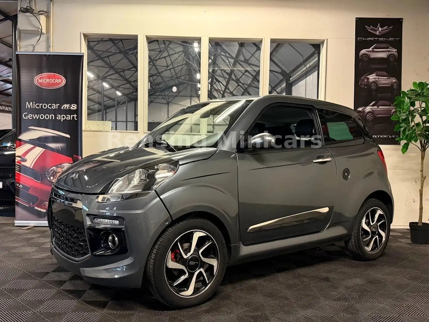 Ligier JS 50 LONG JS50 Mopedauto Microcar 45 kM SPORT Grigio - 1