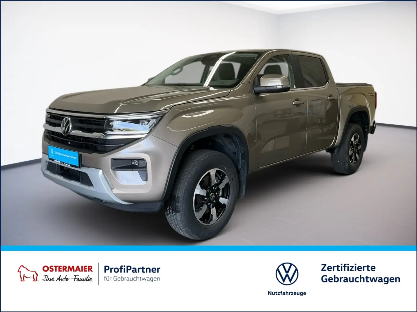 Volkswagen Amarok DoubleCab 3.0TDI DSG 4M MATRIX.AHK.KAMERA.AUTNAVI. Beżowy - 1