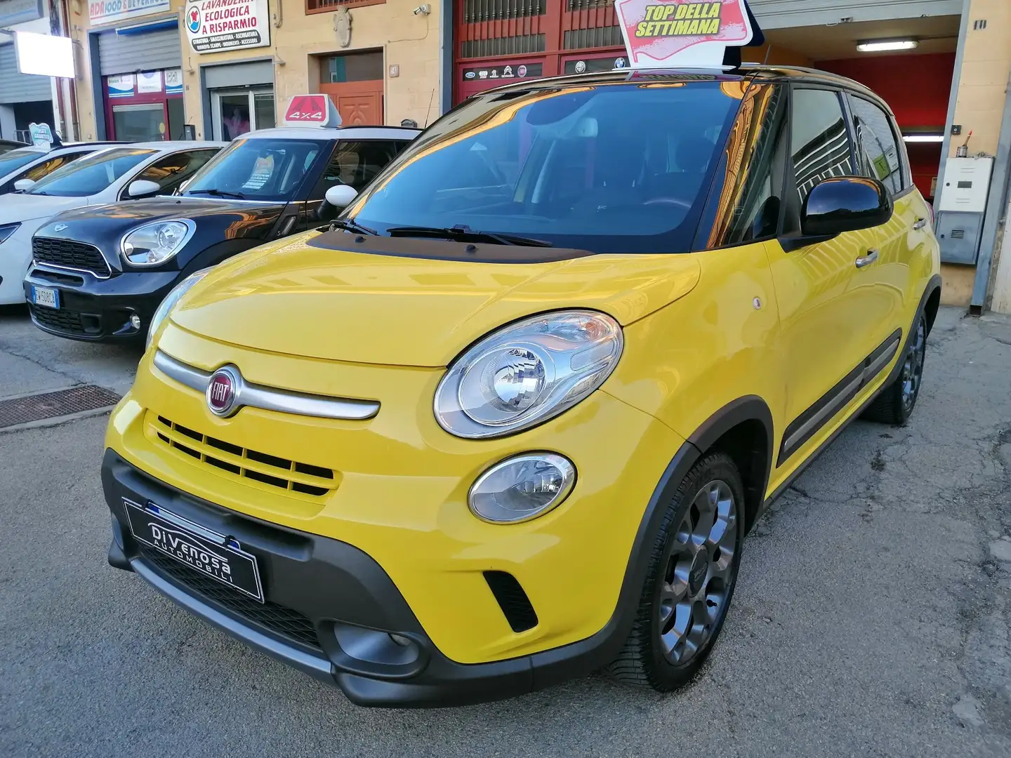 Fiat 500L 1.6 mjt Trekking 105cv Giallo - 2