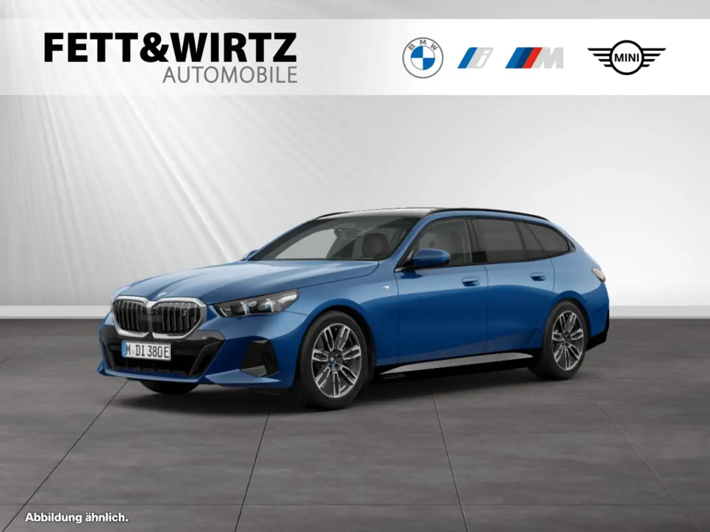 BMW i5 eDrive40 Touring M Sport|AHK|Pano|Autobahnass.|B&W Bleu - 1