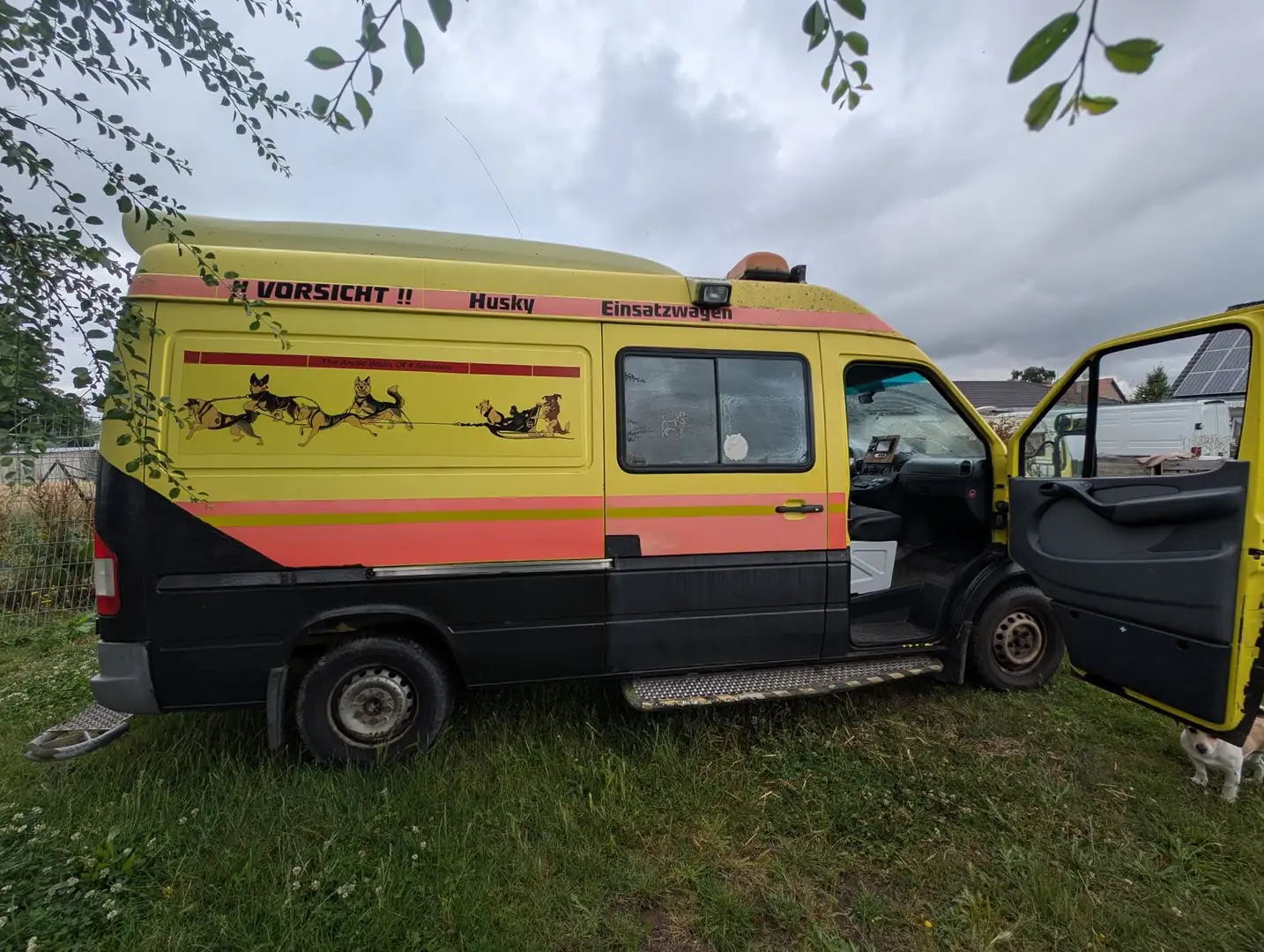 Mercedes-Benz Sprinter 903.6 KA / 316CDI, Standheizung, Automatik Jaune - 2