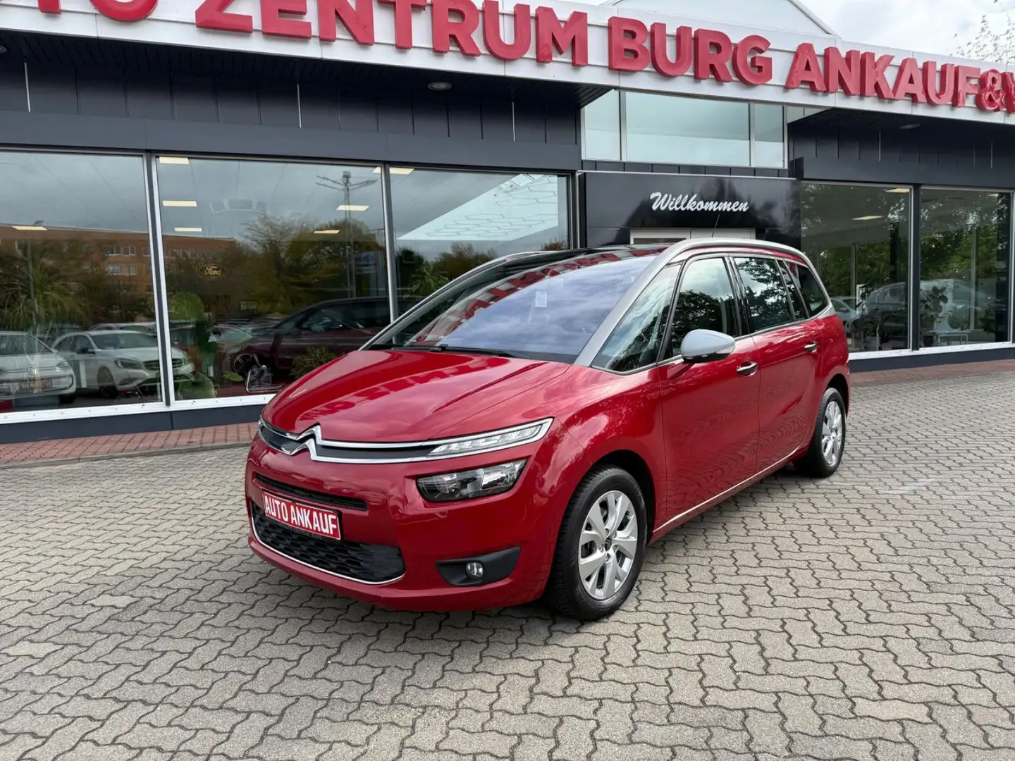 Citroen Grand C4 Picasso /Spacetourer 7-Sitzer Automatik Rot - 2