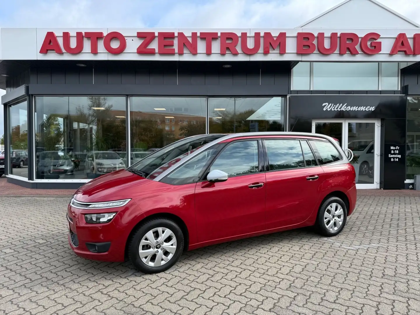Citroen Grand C4 Picasso /Spacetourer 7-Sitzer Automatik Rot - 1