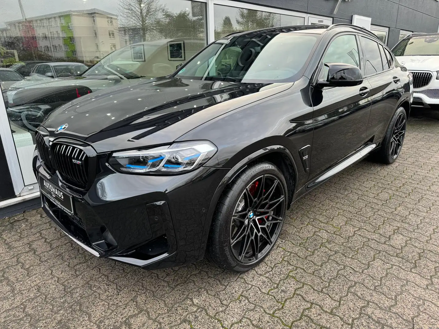 BMW X4 M Competition*LASER*PANO*360°KAM*CARBON*H&K* Zwart - 2