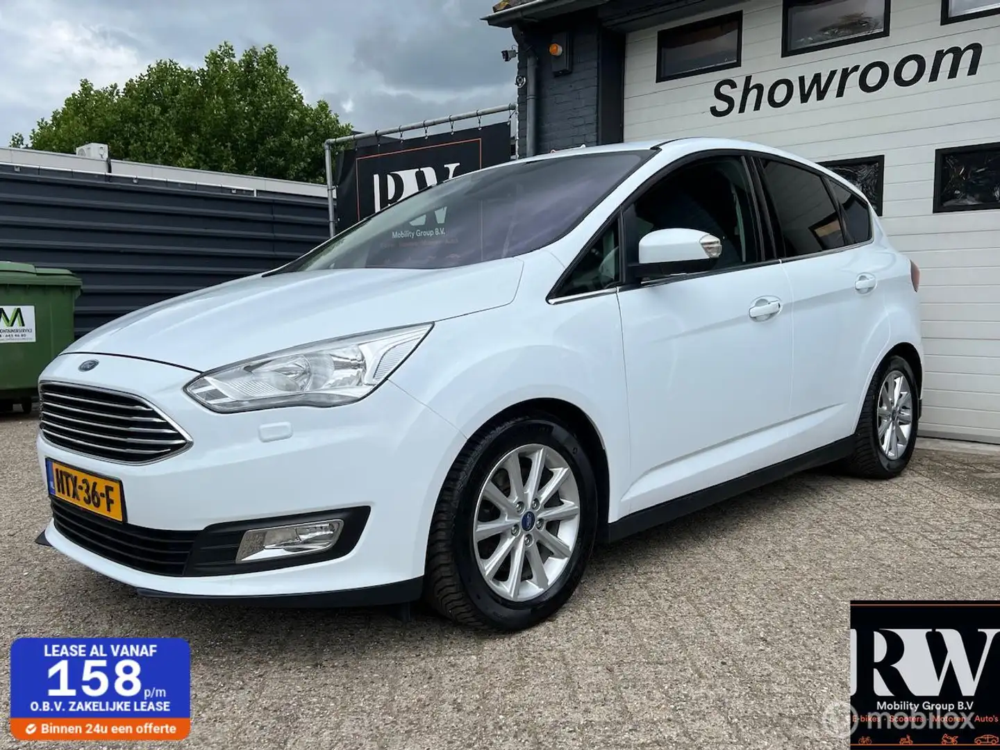 Ford C-Max 1.5 Titanium *NAVI*TREKHAAK*CAMERA* Wit - 1