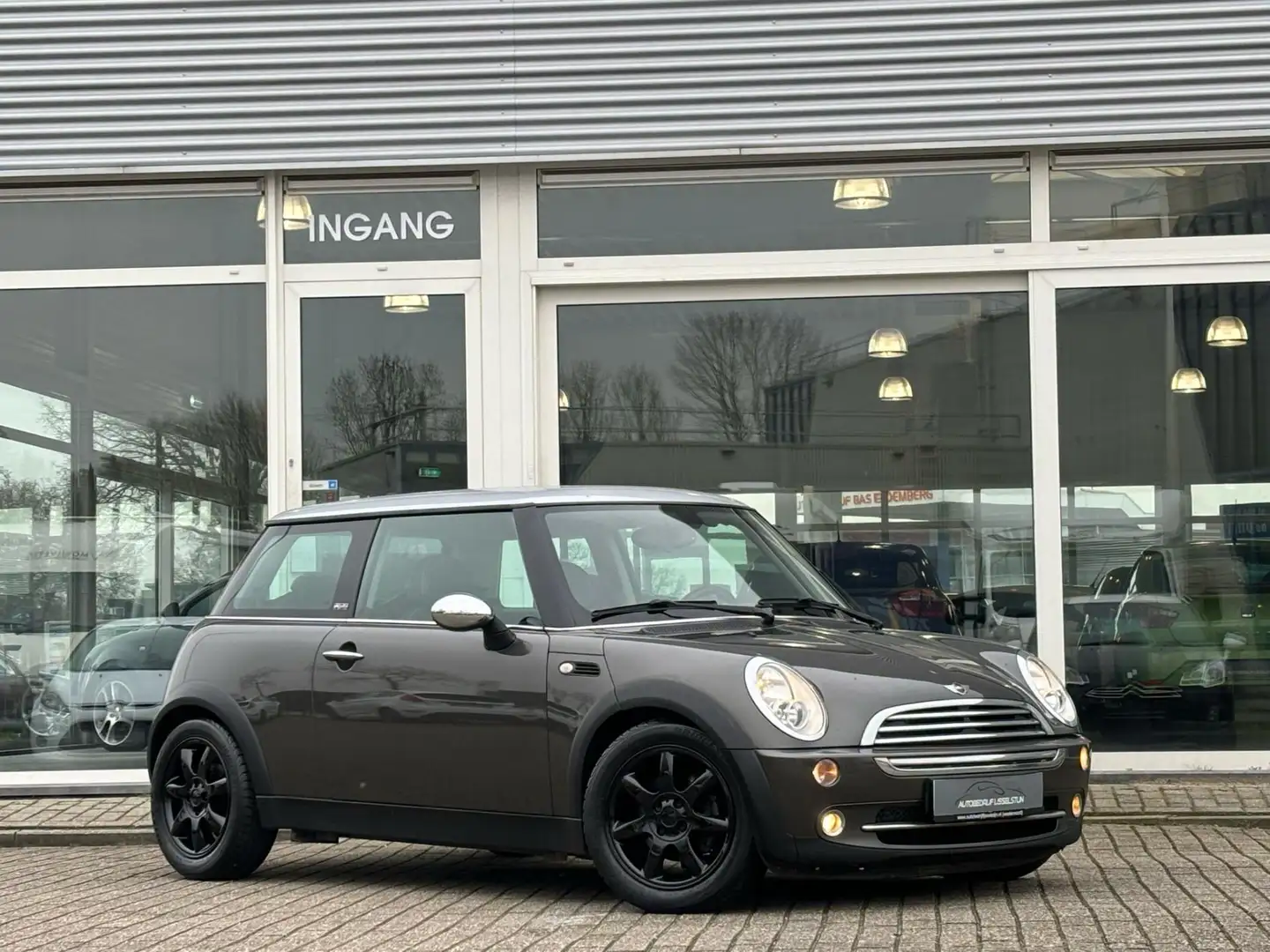 MINI Cooper Mini 1.6 Park Lane / Airco / Leder / Stoelverw. Šedá - 2