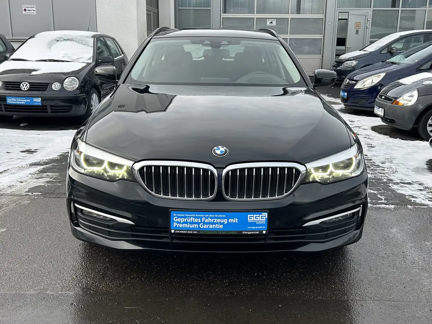 BMW 530 d xDrive Business AHK HUD Navi LED R.Cam SHZ Noir - 2