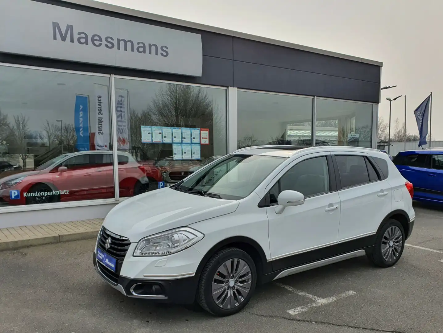 Suzuki SX4 S-Cross Comfort+*4x4*Klima*Leder*AHK Blanc - 2