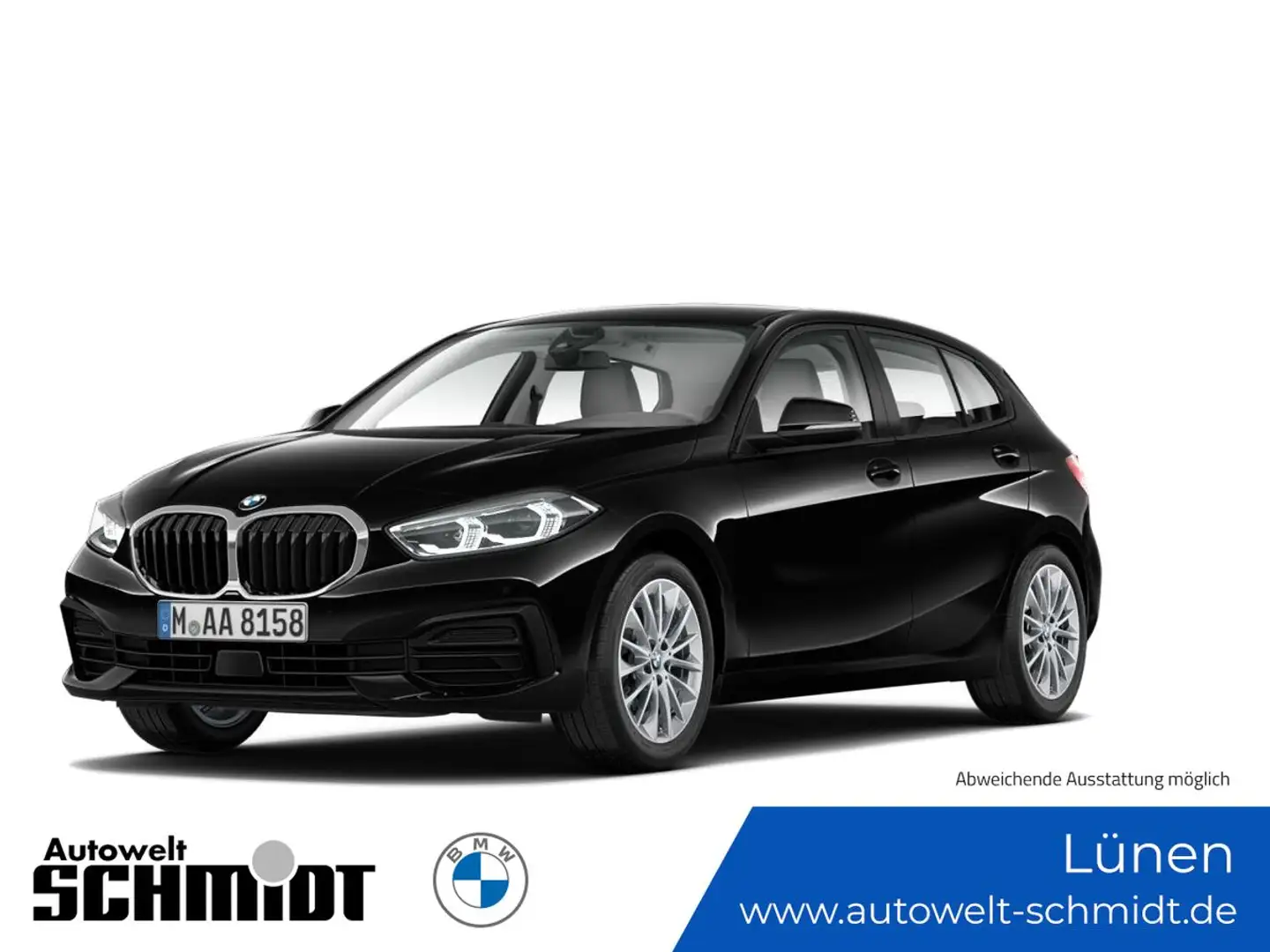 BMW 118 i Advantage + 2Jahre-BPS.-GARANTIE Schwarz - 1