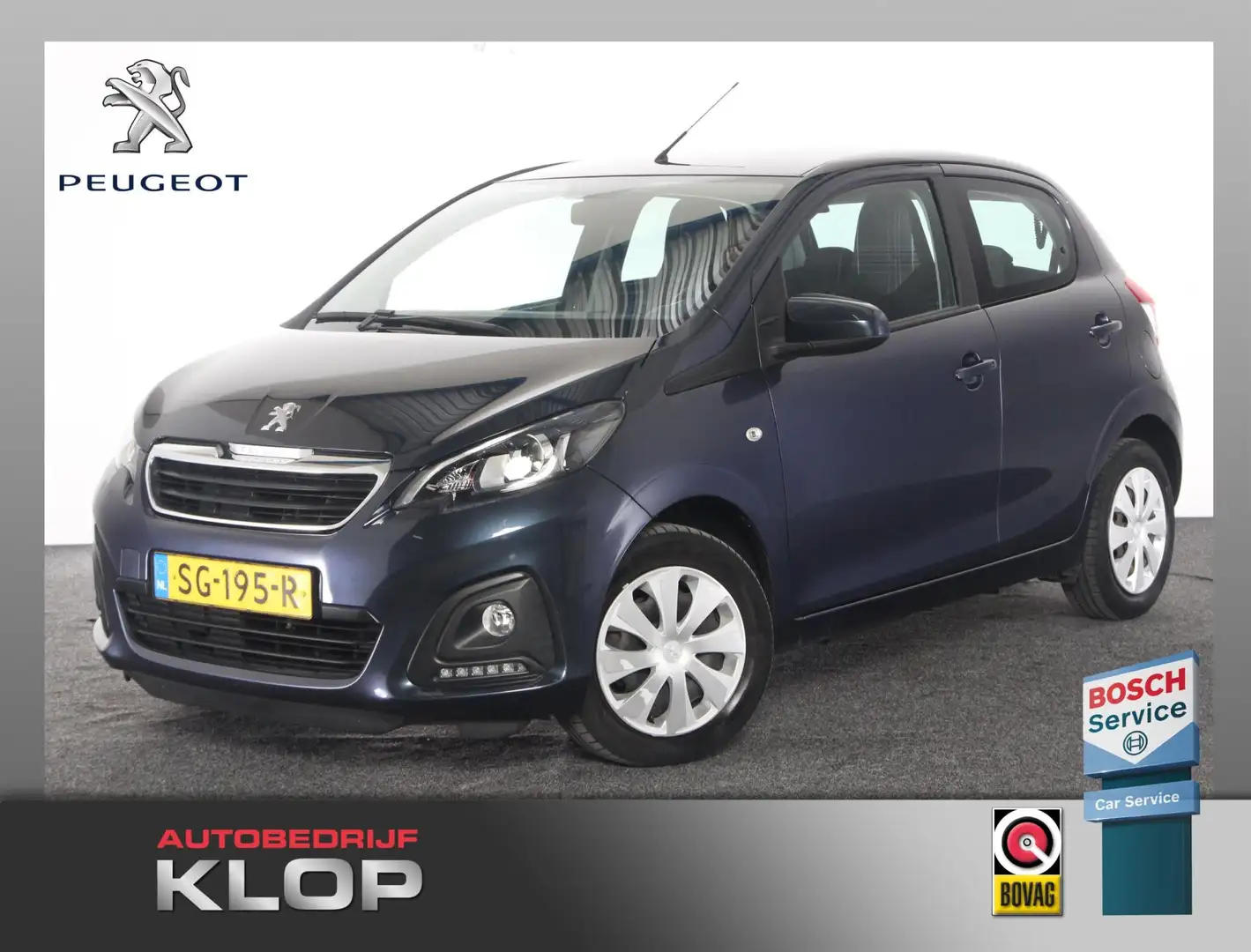 Peugeot 108 1.0 e-VTi Active | Org. NL-auto | Pack Premium Blauw - 1