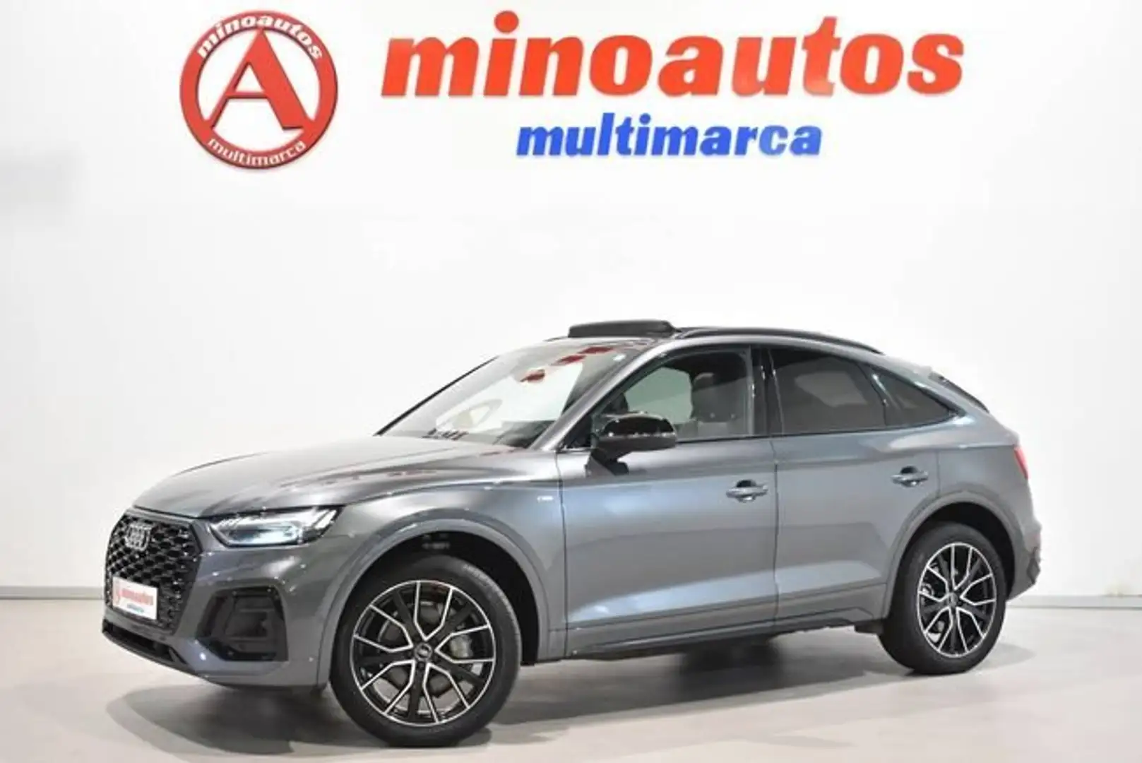 Audi Q5 40 TDI quattro-ultra Black line S tronic 150kW Gris - 1