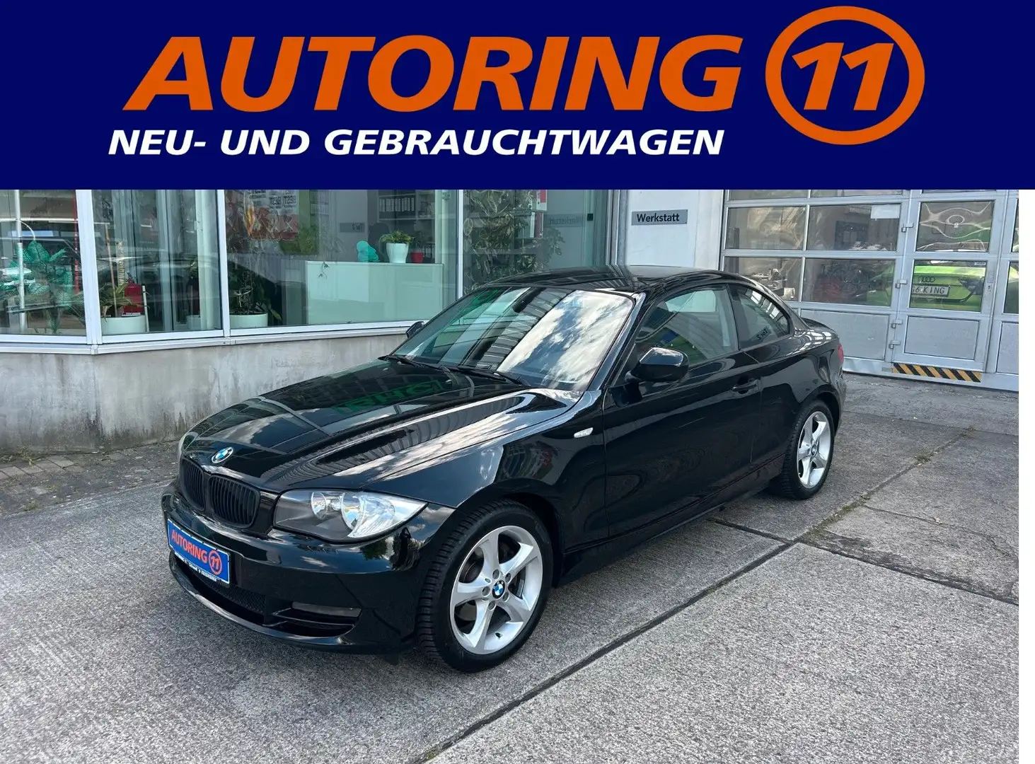 BMW 120 i Coupe KLIMAAUT*SITZHEIZUNG*TEMPOMAT*PDC Czarny - 1