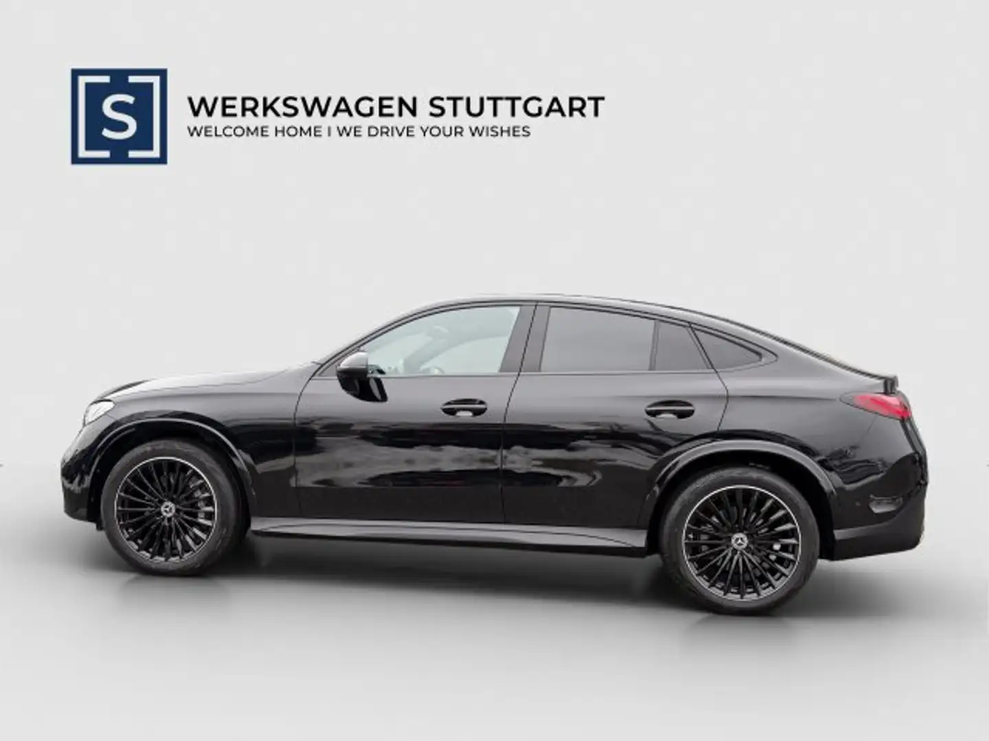 Mercedes-Benz GLC 200 GLC 200 4M Coupé AMG Night 20'' Dist AHK Kam LED Schwarz - 2