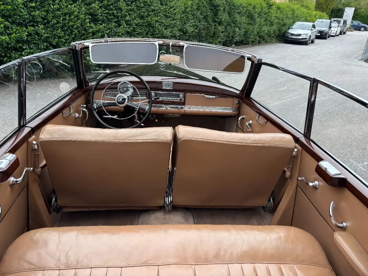 Mercedes-Benz 300 Adenauer Cabrio D Leder, foto 9