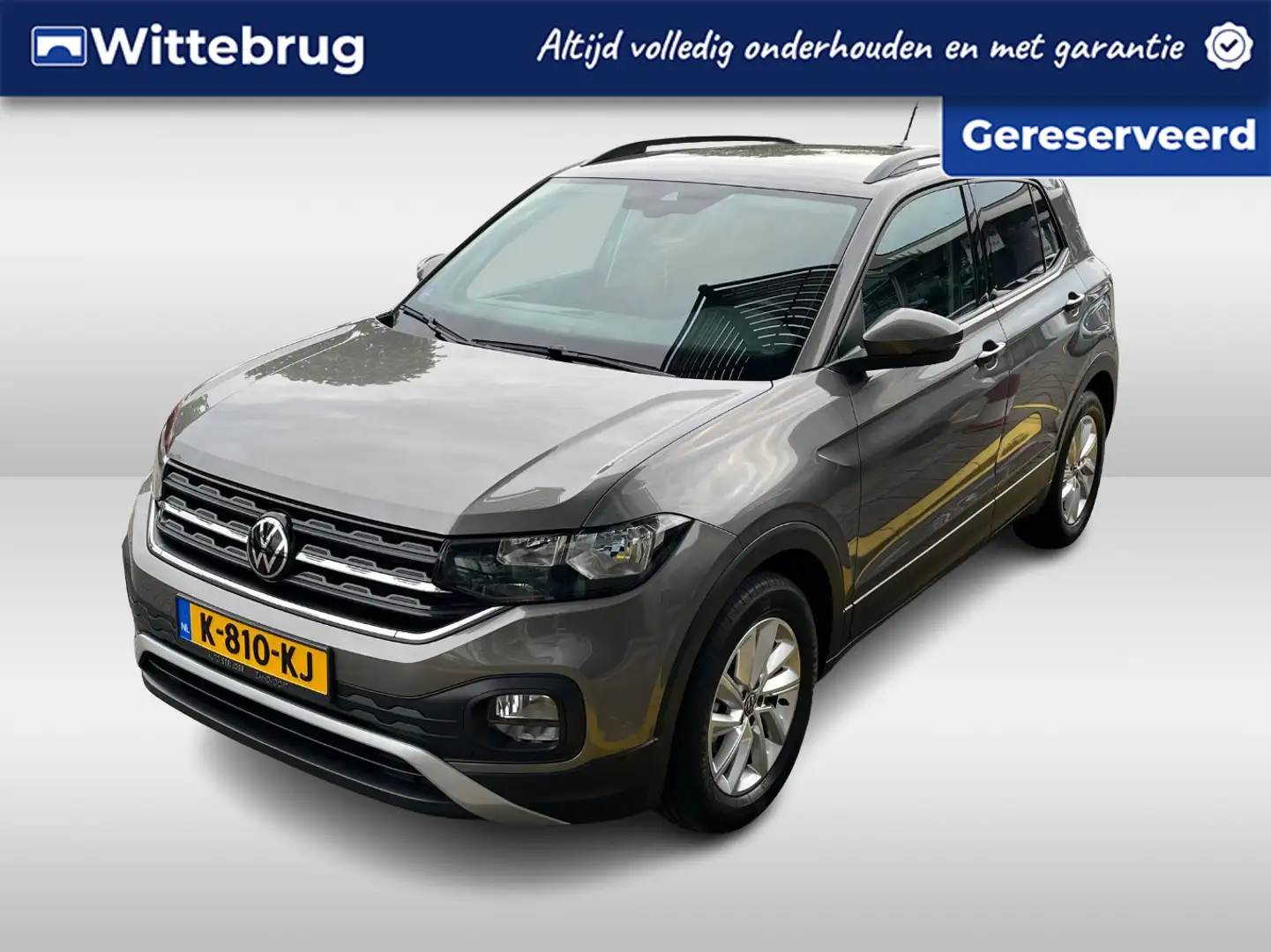 Volkswagen T-Cross 1.0 TSI Life / Airco / Lichtmetalen velgen 16 inch Grijs - 1