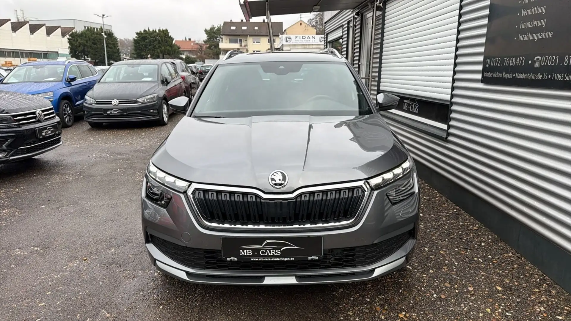 Skoda Kamiq Style TGI*DAB*NAVI*LED*KAM*AHK* Gris - 2