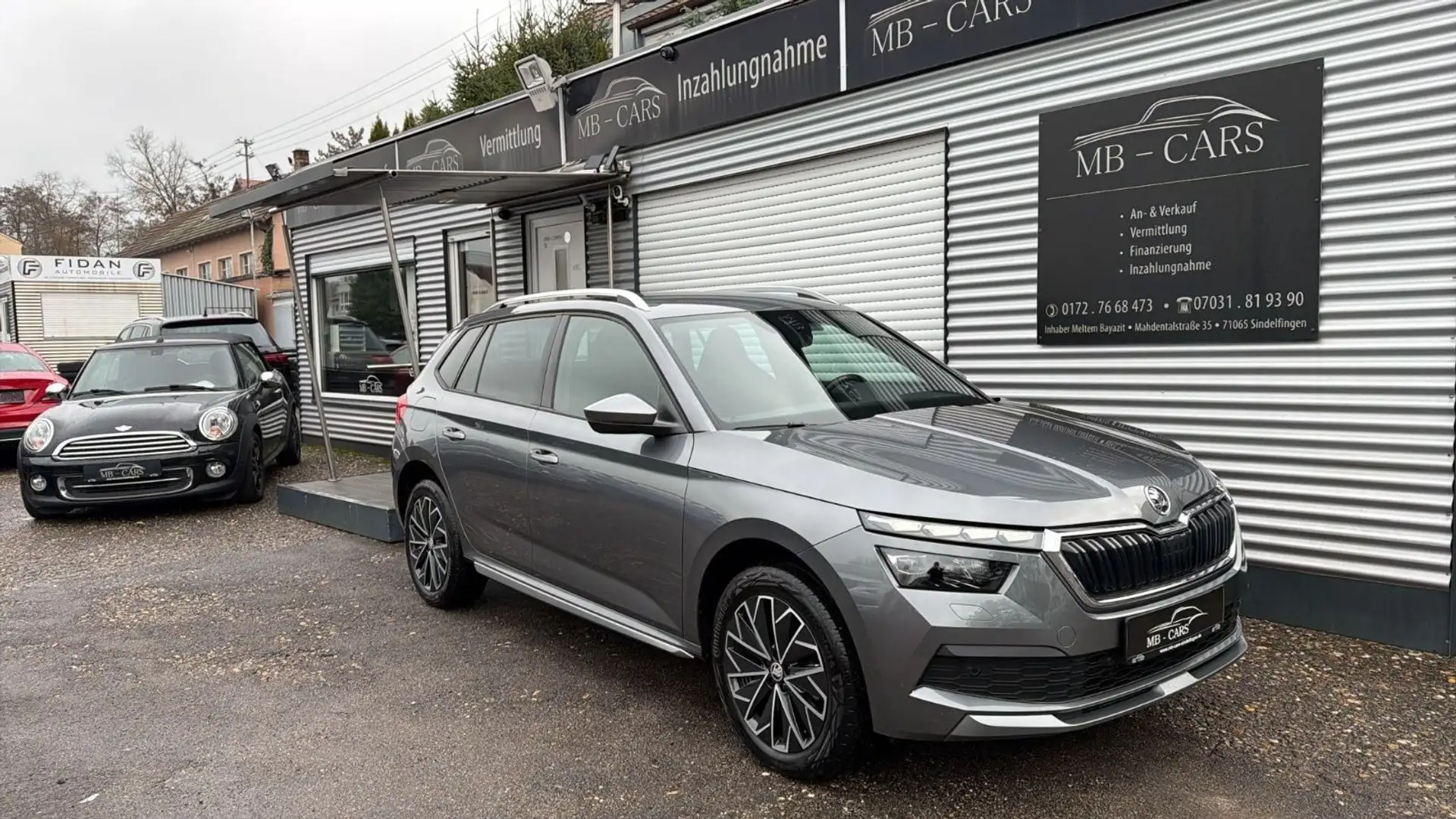 Skoda Kamiq Style TGI*DAB*NAVI*LED*KAM*AHK* Gris - 1