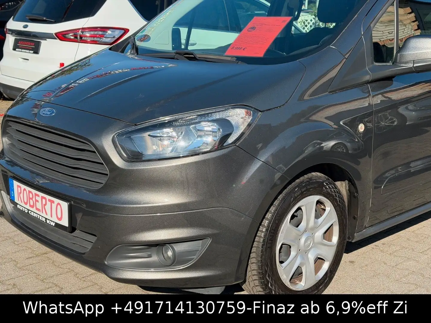 Ford Tourneo Courier Trend-KLIMA-TEMP-SHZG-AHK-MFL- Grau - 2