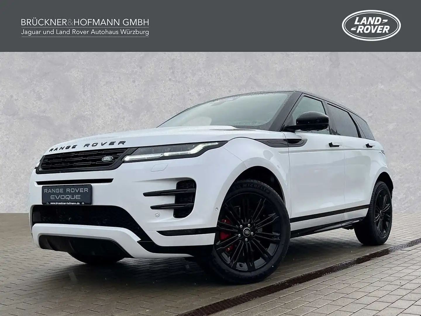 Land Rover Range Rover Evoque Benzin/Plug-In-Hybrid P270e Dynamic SE Black Pack Weiß - 1