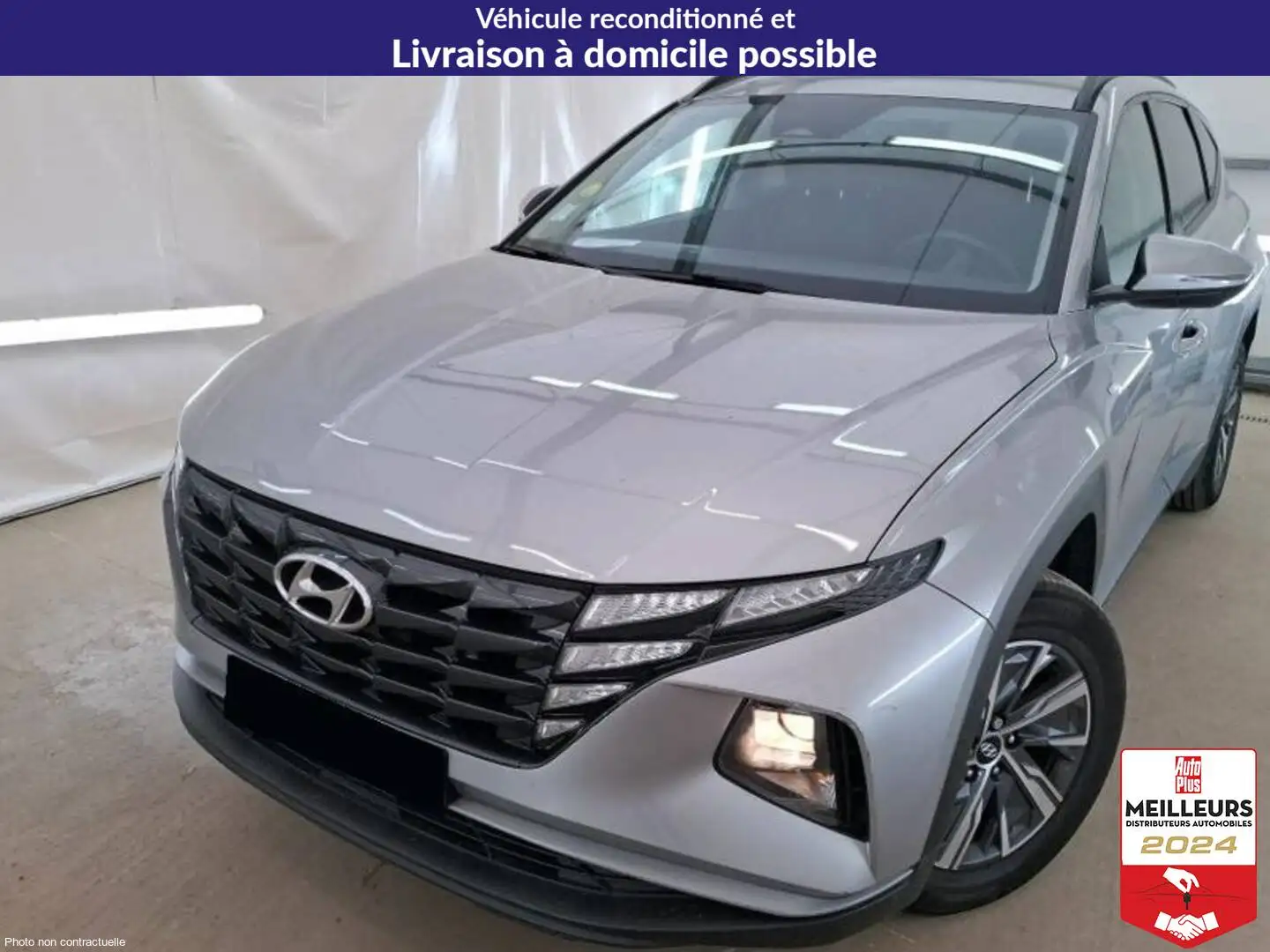 Hyundai TUCSON 1.6 CRDi 136 Hybrid 48V DCT-7 Creative Blanc - 1