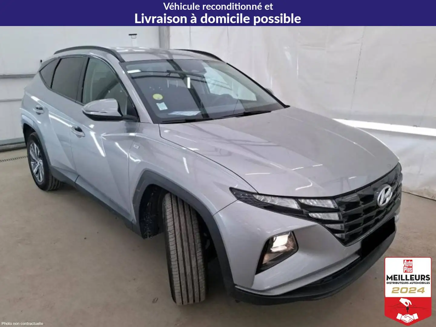 Hyundai TUCSON 1.6 CRDi 136 Hybrid 48V DCT-7 Creative Blanc - 2