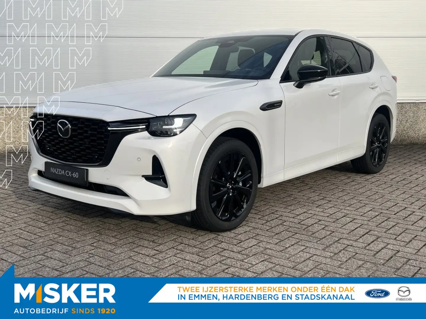 Mazda CX-60 Homura Plus/€4000,- voordeel/2500kg trekgewicht/2. Blanc - 1